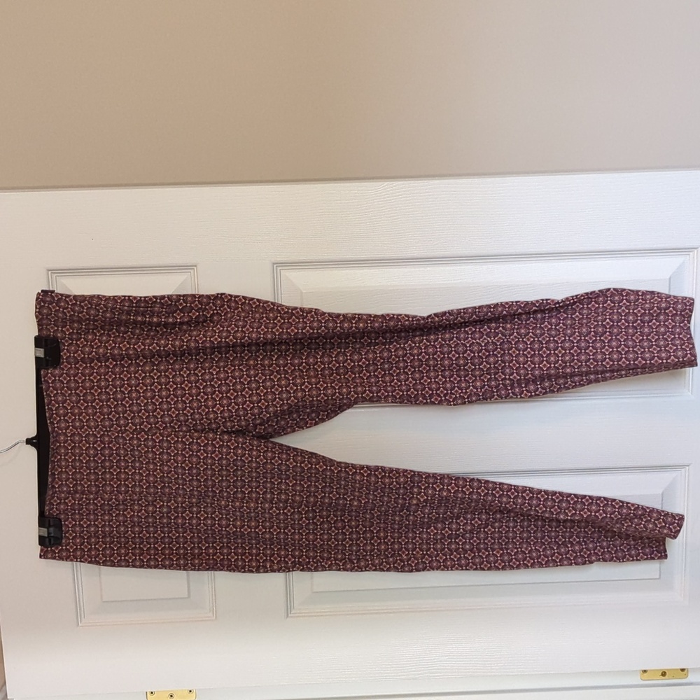 Fun patterned stretchy pants